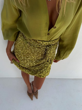 WRAP SKIRT