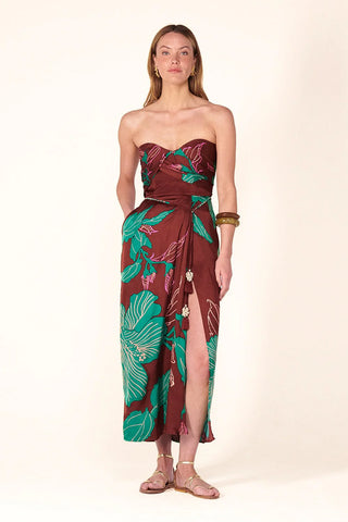 STRAPLESS DRESS