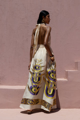 HALTERNECK DRESS