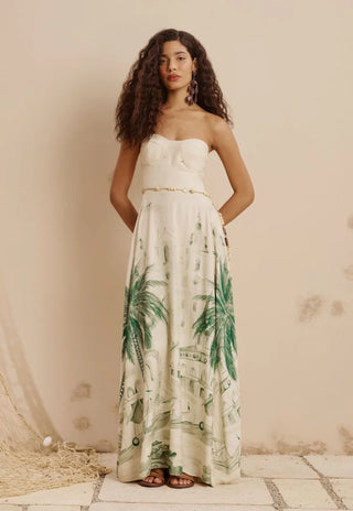 STRAPLESS DRESS