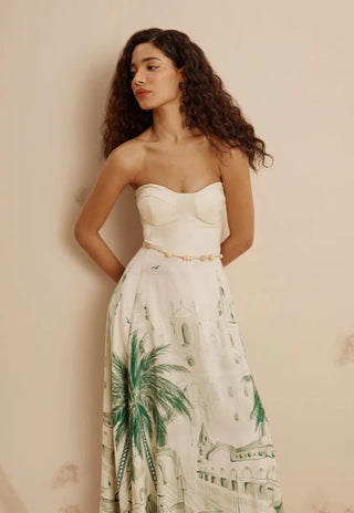 STRAPLESS DRESS