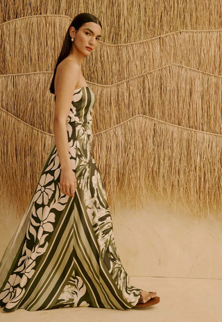 STRAPLESS DRESS