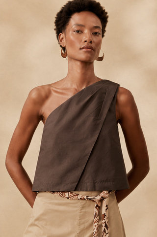 ONE SHOULDER TOP