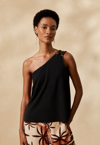 ONE SHOULDER TOP