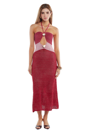 HALTERNECK DRESS