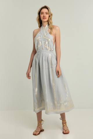 HALTERNECK DRESS