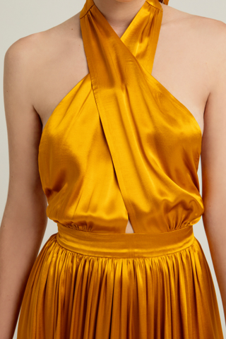 OPEN BACK DRESS