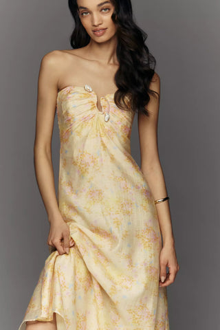STRAPLESS DRESS