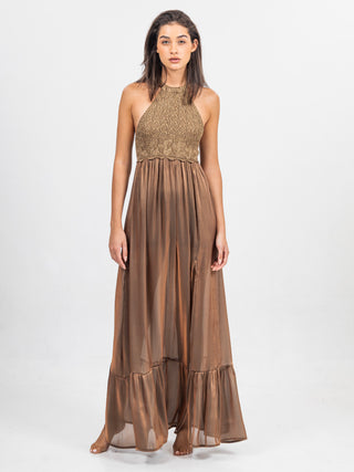 HALTERNECK DRESS