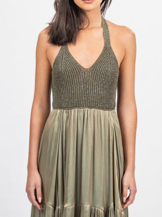 HALTERNECK DRESS