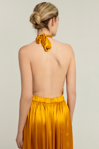 OPEN BACK DRESS