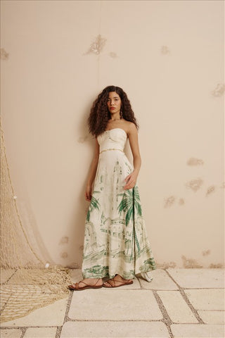 STRAPLESS DRESS