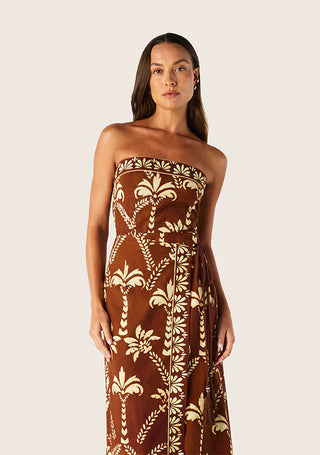STRAPLESS DRESS