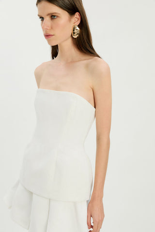 STRAPLESS TOP