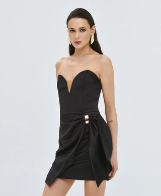 STRAPLESS DRESS