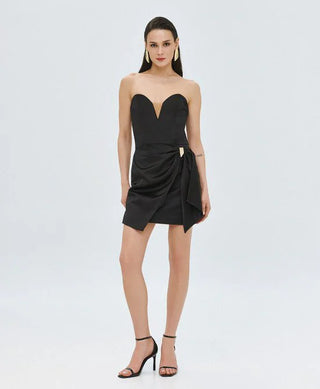STRAPLESS DRESS