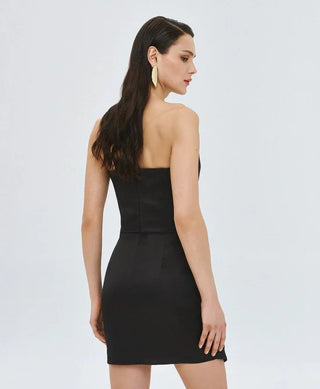 STRAPLESS DRESS