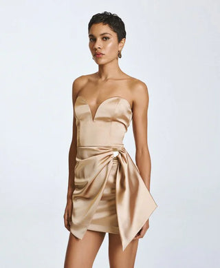 STRAPLESS DRESS