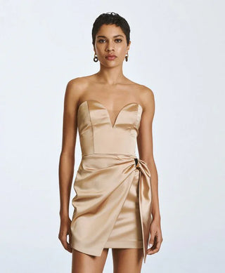STRAPLESS DRESS