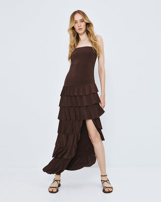 STRAPLESS DRESS