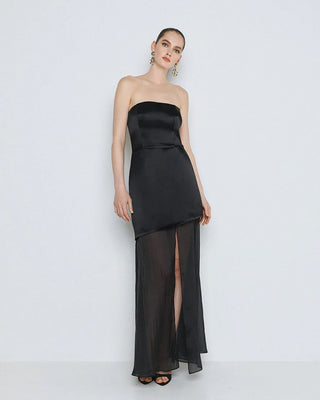 STRAPLESS DRESS