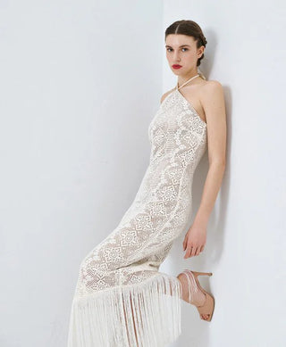 HALTERNECK DRESS