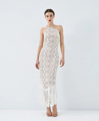 HALTERNECK DRESS