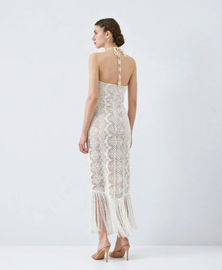 HALTERNECK DRESS