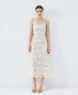 HALTERNECK DRESS