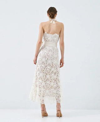 HALTERNECK DRESS