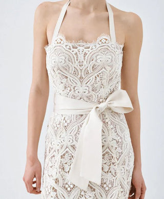 HALTERNECK DRESS