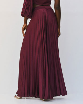 PLEATED SKIRT