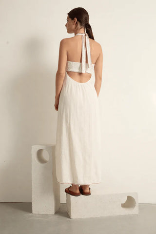 HALTERNECK DRESS
