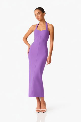 HALTERNECK DRESS