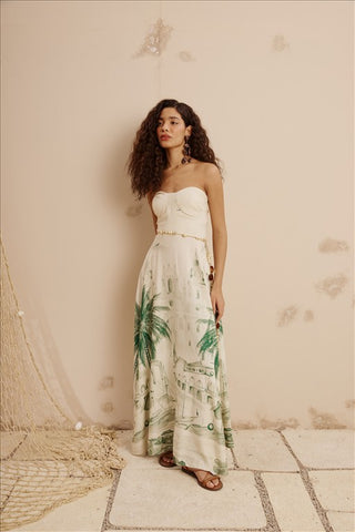 STRAPLESS DRESS