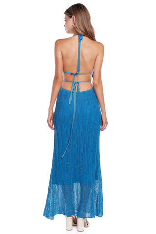 HALTERNECK DRESS