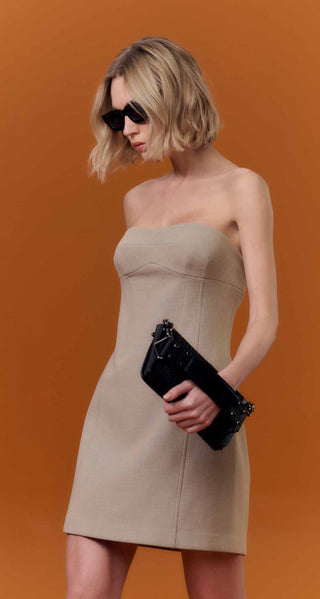 STRAPLESS DRESS