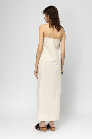 STRAPLESS DRESS