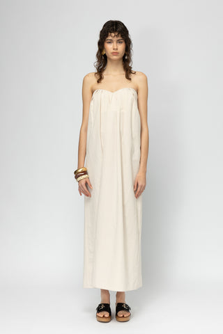 STRAPLESS DRESS