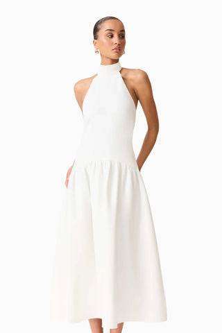 HALTERNECK DRESS