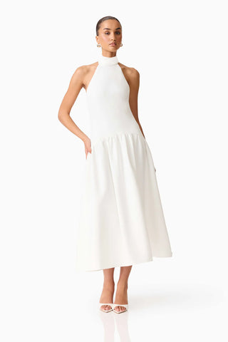 HALTERNECK DRESS