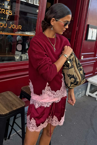 ROUND NECK PULLOVER