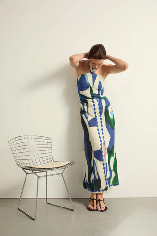HALTERNECK DRESS