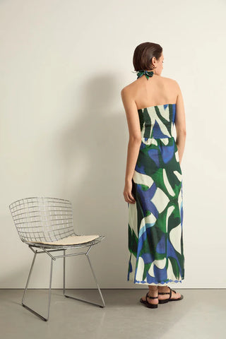 HALTERNECK DRESS