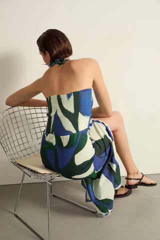 HALTERNECK DRESS