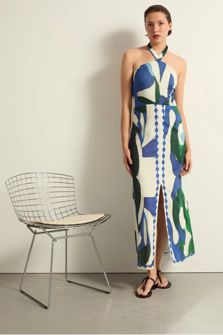 HALTERNECK DRESS