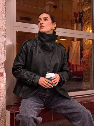 FUNNEL NECK JACKET