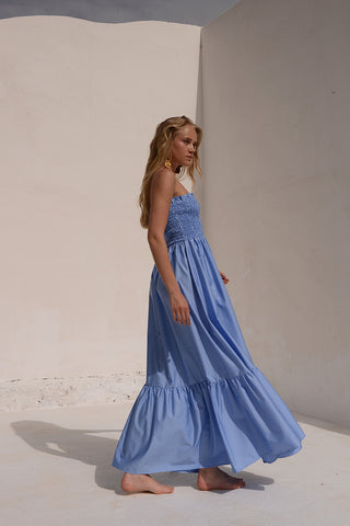 STRAPLESS DRESS