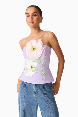 STRAPLESS TOP