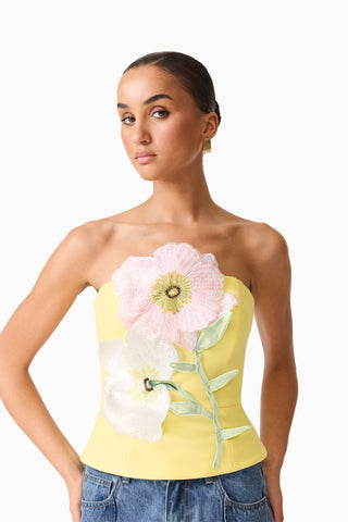 STRAPLESS TOP